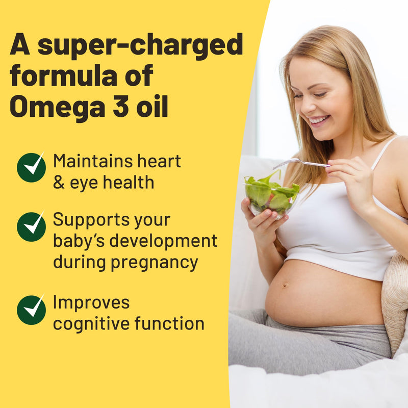Vegan Vitality Vegan Omega 3 Supplement - 60 Plant Based Algae Oil Soft Gels Essential Fatty Acids with Vegan DHA for Joint, Heart & Immune Support Without EPA 1 Count (Pack of 1)