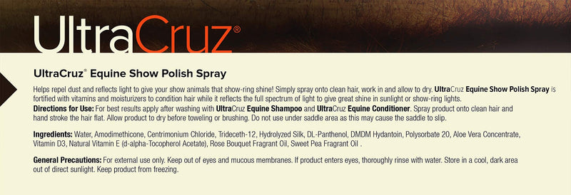 UltraCruz - sc-395307 Equine Show Polish Spray for Horses, 32 oz - BeesActive Australia