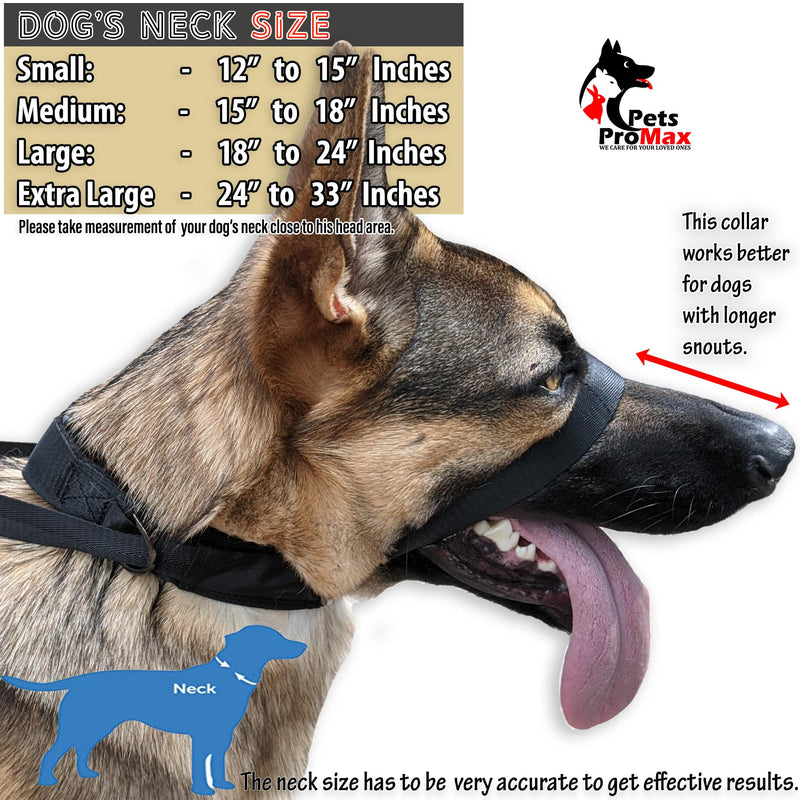 Dog Headcollar for Pulling Dogs, No-Pull Dog Collar for Large or Small Dogs. Makes Your Walking Easy and Peaceful. Stops Pulling, Lunging, Jumping; Dog Headcollar No Pull (M) Medium (M) - BeesActive Australia
