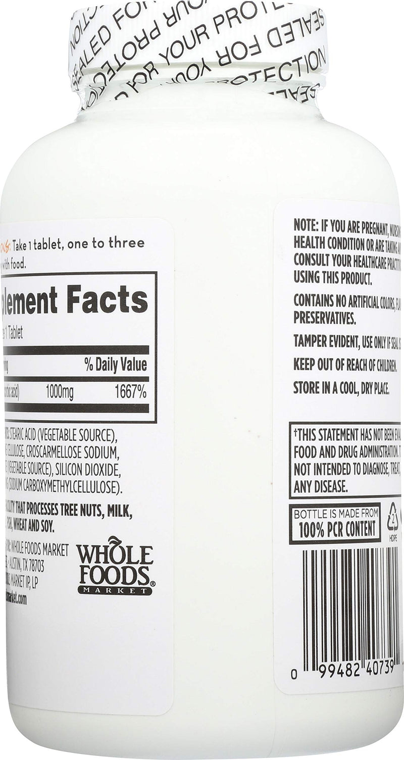 365 Everyday Value, Vitamin C 1000mg, 250 ct - BeesActive Australia