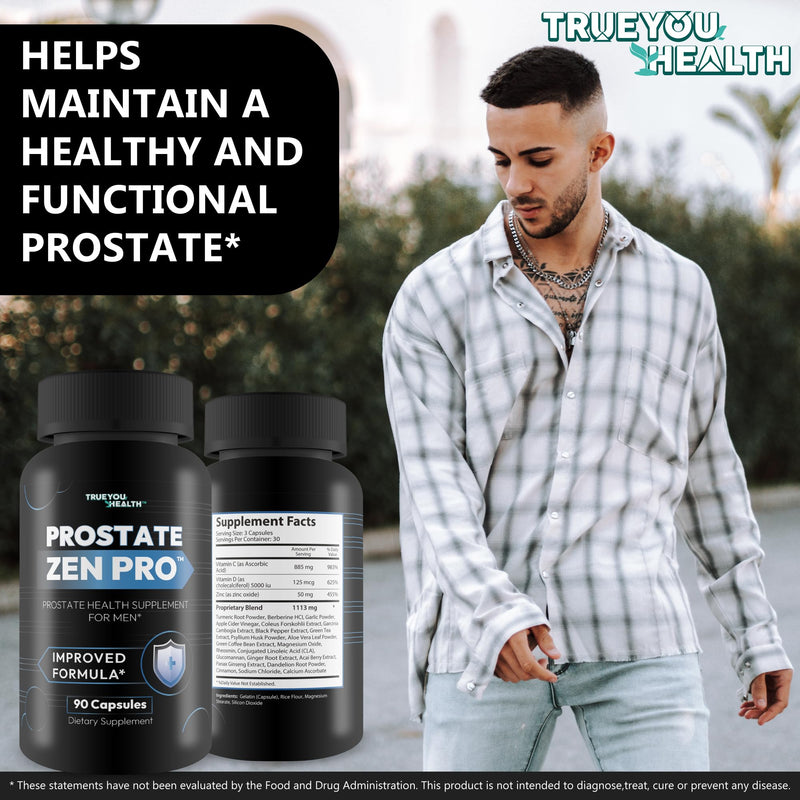 Prostate Zen Pro - Improved Formula - Our Best Prostate Health Supplement for Men - Our Best Prostate Support Supplement for Men’s Health - Natural Prostate Genix ProstaZen