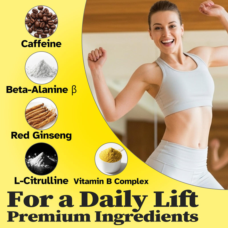 ANSUE Energy Patches – 30 Plant-Based Patches with Biotin, Caffeine & Ginseng – Daily Support for Energy, Focus & Vitality – Vegan Formula, 1 Month Supply