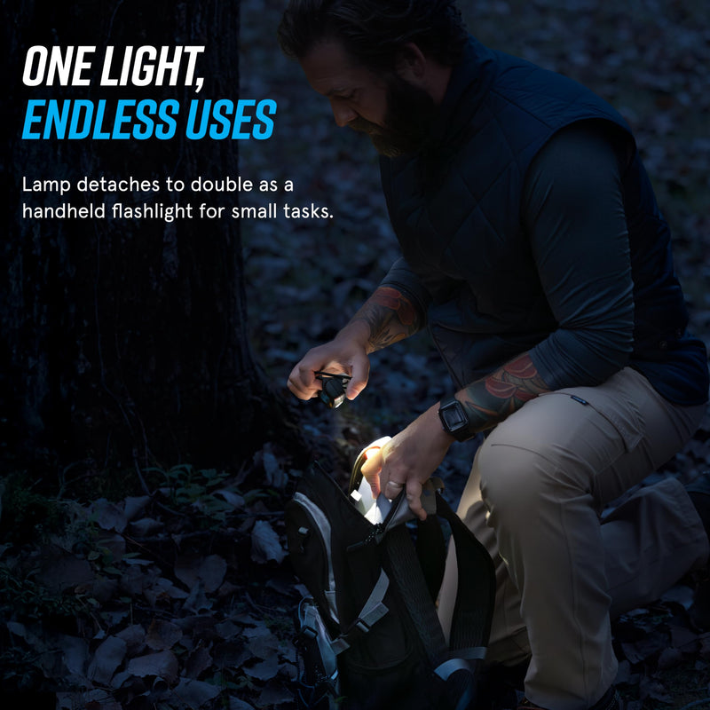 noxgear Ranger Chest Light - Super Bright 500 Lumen Reflective Running Vest, USB-C Rechargeable, Adjustable Fit, Waterproof Running Light with Detachable Flashlight, 5 Hour Burn Time - BeesActive Australia