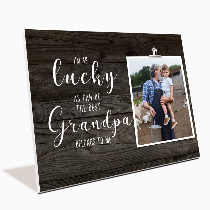 Appreciation Grandpa Picture Frame, Grandparent's Day Gift for Grandpa, Grandpa Birthday, Christmas gift from daughter, Fathers Day Gift for Grandpa First Christmas Gift for Grandpa - BeesActive Australia