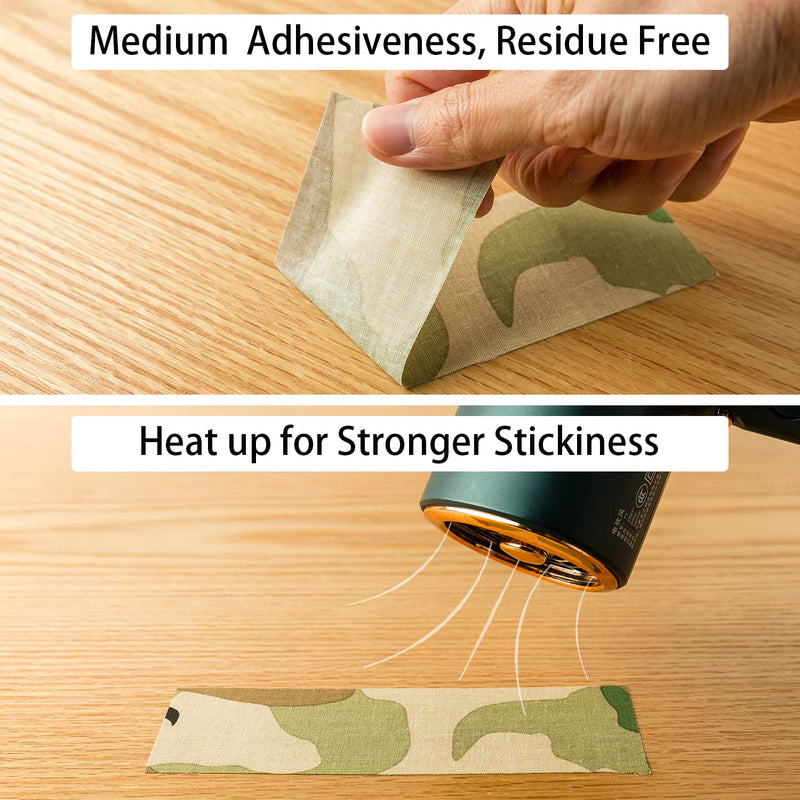 Camo Tape Camouflage Tape No Residue, Non-Reflective 2" by 30Yard with Various Camo Patents Maple Camo - BeesActive Australia