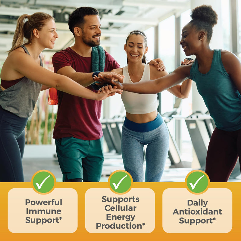 Viva Naturals Vitamin C and Zinc Supplements 1000mg - Zinc 20mg (250 Veggie Capsules) - High-Potency & Vitamin C with Zinc for Immune Support - Non-GMO, Gluten Free (8 Months Supply) Vitamin C + Zinc 250 Count (Pack of 1)
