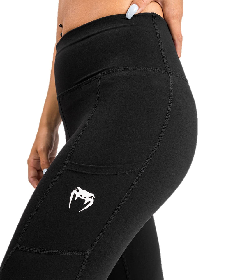 Venum Women's Standard Essential Performance Leggings Medium Black