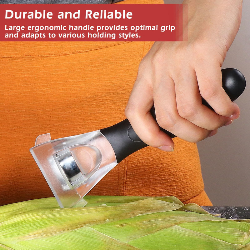 Professional Corn Kernel Cutter, Corn Cutter Peeler Stripper Tool with Large Ergonomic Handle, Corn Peeler #1114 - BeesActive Australia