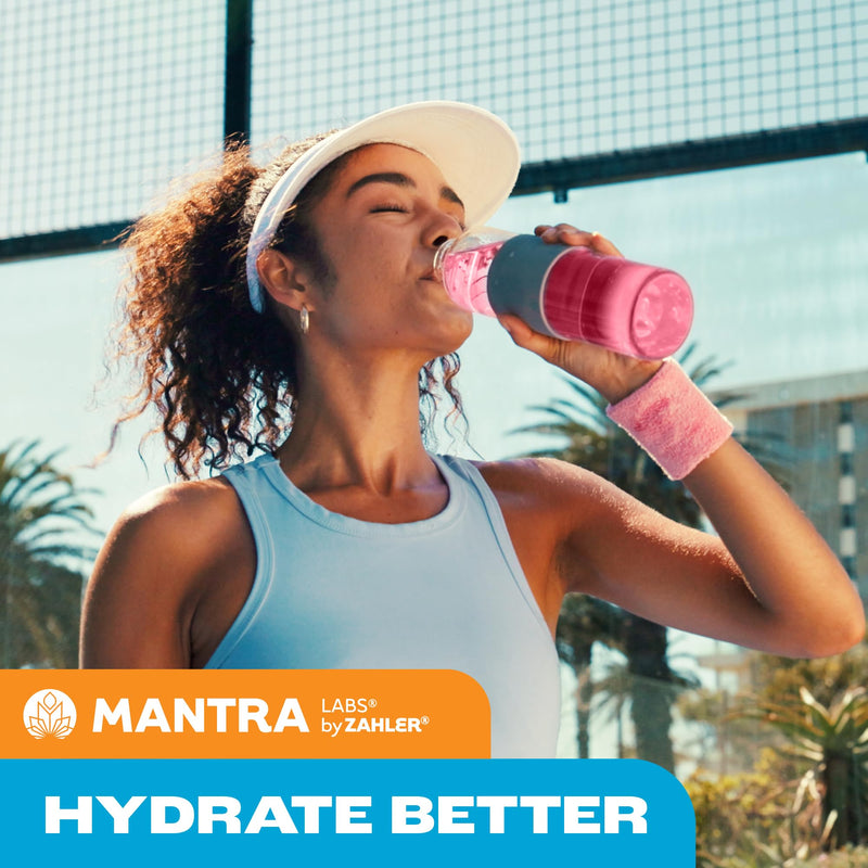 Zahler Mantra Hydrate – Sugar Free Electrolytes Powder – No Sugar Hydration Powder Electrolyte Mix Supplement – Minerals and 100% of Vitamin C & B12 – Keto Paleo Vegan Kosher Made in USA (Wild Berry)
