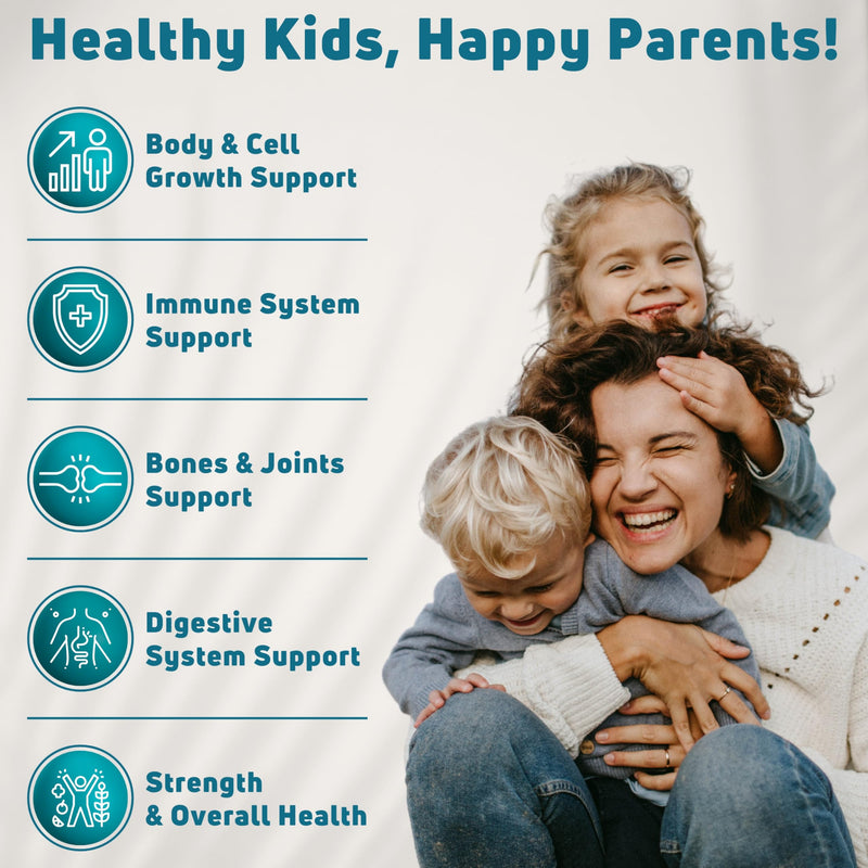 Kids Multivitamin Gummies, 30-60 Day Supply with 14 Essential Kids Vitamins & Minerals. Toddler Vitamins for Overall Wellness. Non-GMO, Gelatin-Free, Gluten-Free, Vegetarian Children Vitamin