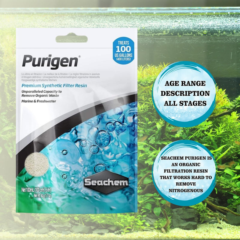 Purigen 100 ML (2 Packs) PhosGuard 100 ML (2 Packs) for Freshwater and Saltwater, Including Trinity Treats Microfiber Cleaning Cloth(Purigen for Aquarium, PhosGuard for Aquarium) - BeesActive Australia