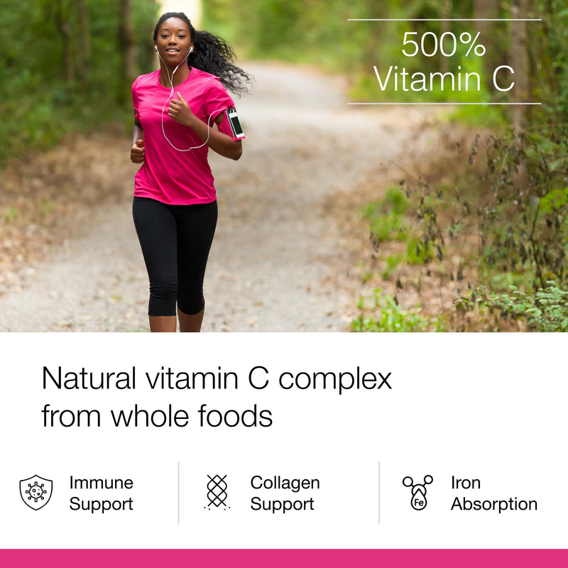 Dr. Schulze's Super-C Plus - Vitamin C Supplement for Immune Support - Skin Health & Antioxidant Support - High-Potency Formula - Plant-Based Superfood - Gluten-Free & Vegan - 2 oz (20 Servings) Mixed Berry Powder 2 Ounce (Pack of 1)