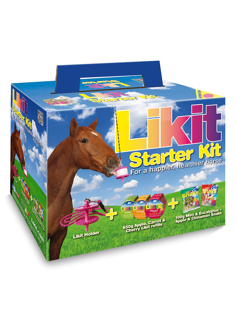 Likit Starter Kit Blue 2.5kg | Horse Treat and Horse Toy Bundle | 2.5kg