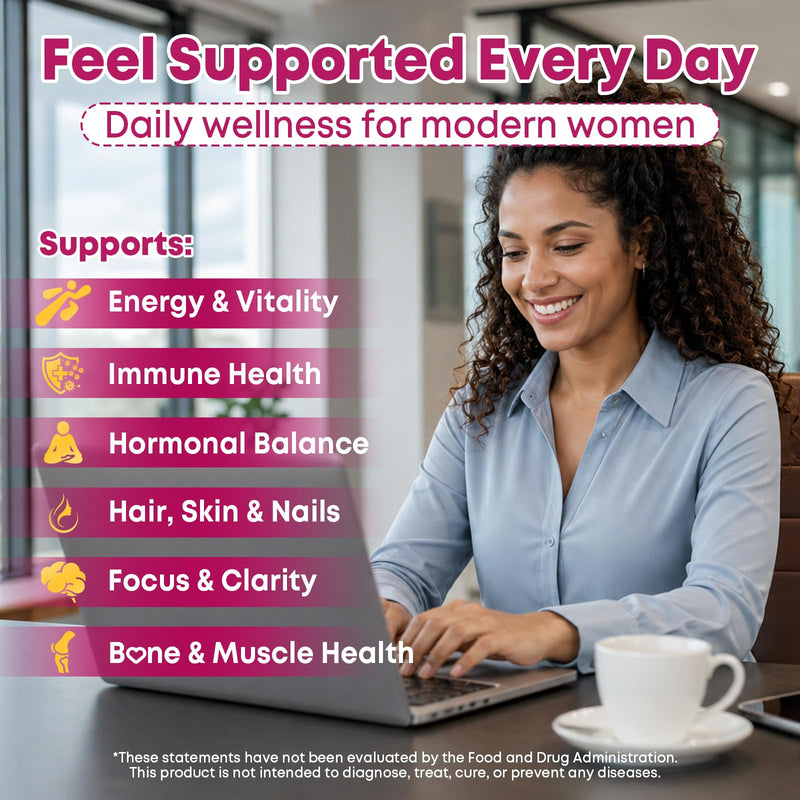 90 Count Womens Multivitamin Gummy, Methylated Multivitamin for Women with Iron, Biotin, Vitamins A, C, E, D3, K2 and B Complex for Beauty, Immune, Hair & Skin, Vegan, Sugar Free, Mixed Berry Flavor 90 Count (Pack of 1)