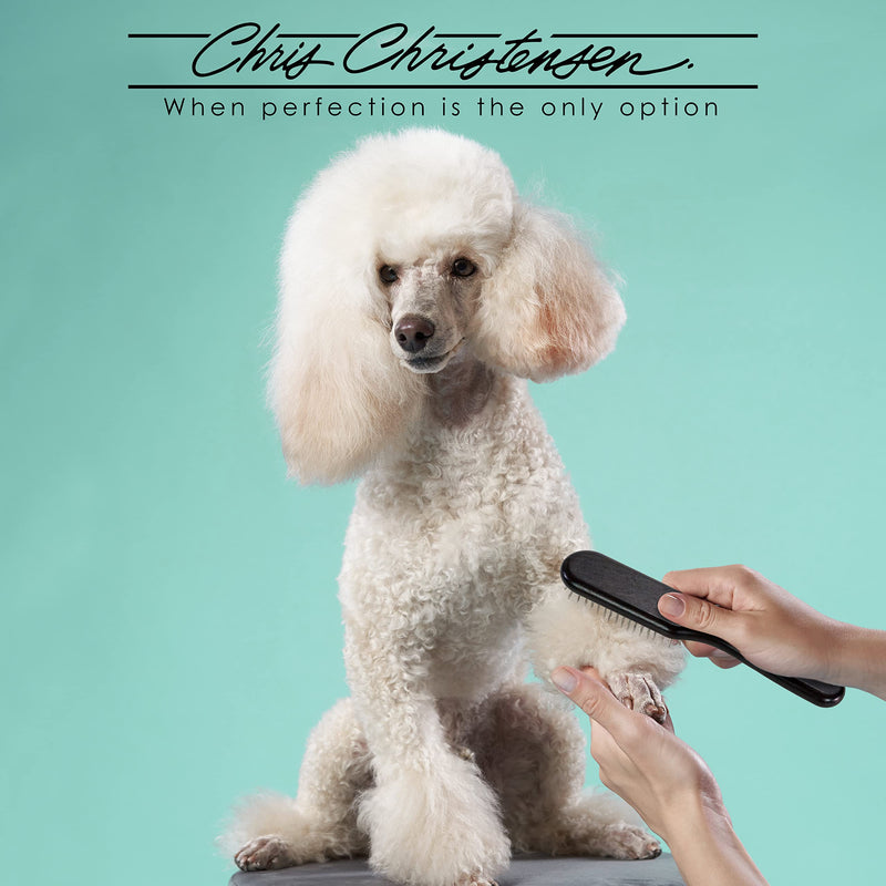 Chris Christensen Dog Brush, 20 mm. Ice Slip Dematting Brush, Specialty Brushes, Groom Like a Professional, Remove Tough Mats and Tangles, Rounded and Grounded Pins, Doesn't Pull Coat - BeesActive Australia