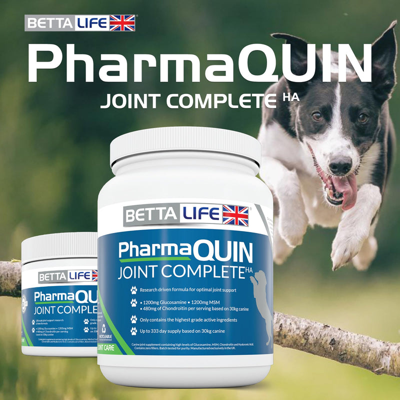 BettaLife PharmaQuin Joint Complete HA Canine 120g