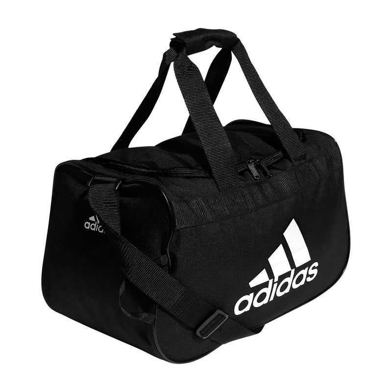 adidas Unisex Diablo Small Duffel, Sports Duffle Gym Bags for Men or Women, One Size Black/Diablo - BeesActive Australia