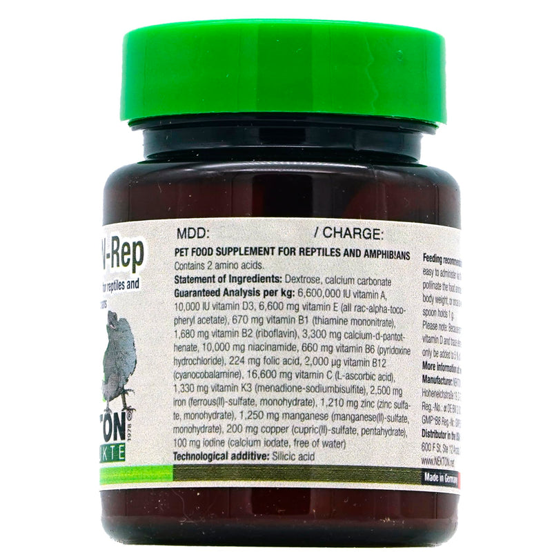 Nekton-Rep Vitamin Mineral Supplement for Reptiles, 35gm 1.23 Ounce (Pack of 1) - PawsPlanet Australia