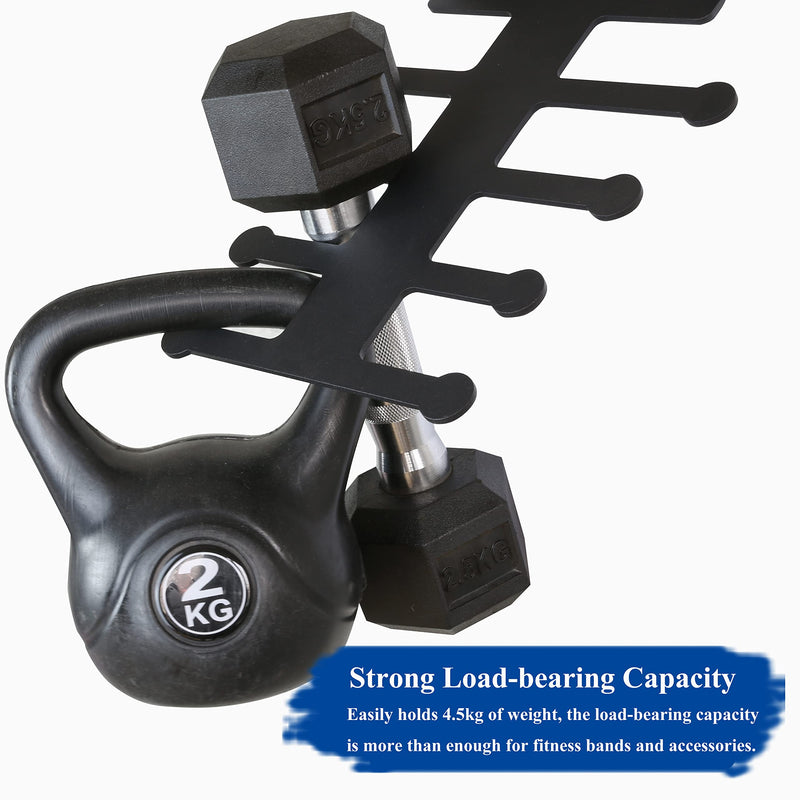 Resistance Rack Band Storage Hanger Gym Equipment Organizer Pull Up Bands Jump Ropes, Storage Rack for Home Gym - BeesActive Australia