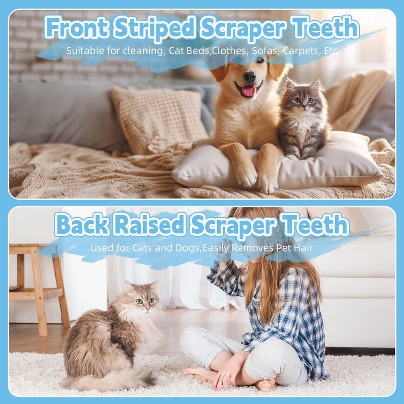 2PCS Cat Tongue Comb,Cat Tongue Brush,2024 New Cat Grooming Brush,Cat Grooming Brush for Indoor Cats,Cute Cartoon Ice Cream Cat Fur Remover Comb for Cats Grooming Easily Removes Fur Reducing Hairballs - BeesActive Australia
