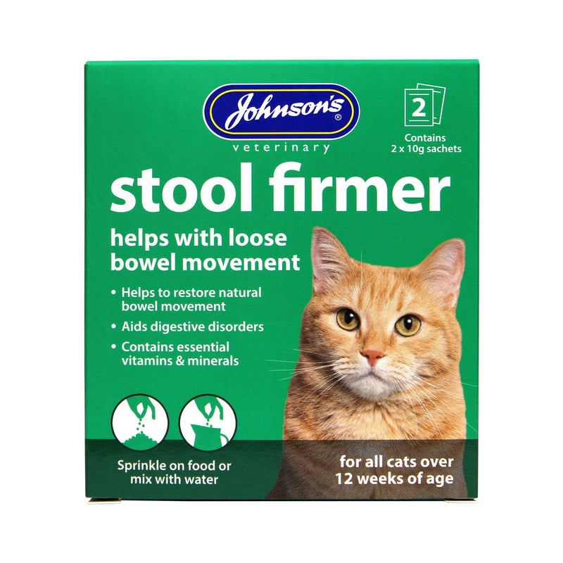 Johnson's Vet Products Stool Firmer - Helps With Loose Bowel Movements (For Cats) For Cats
