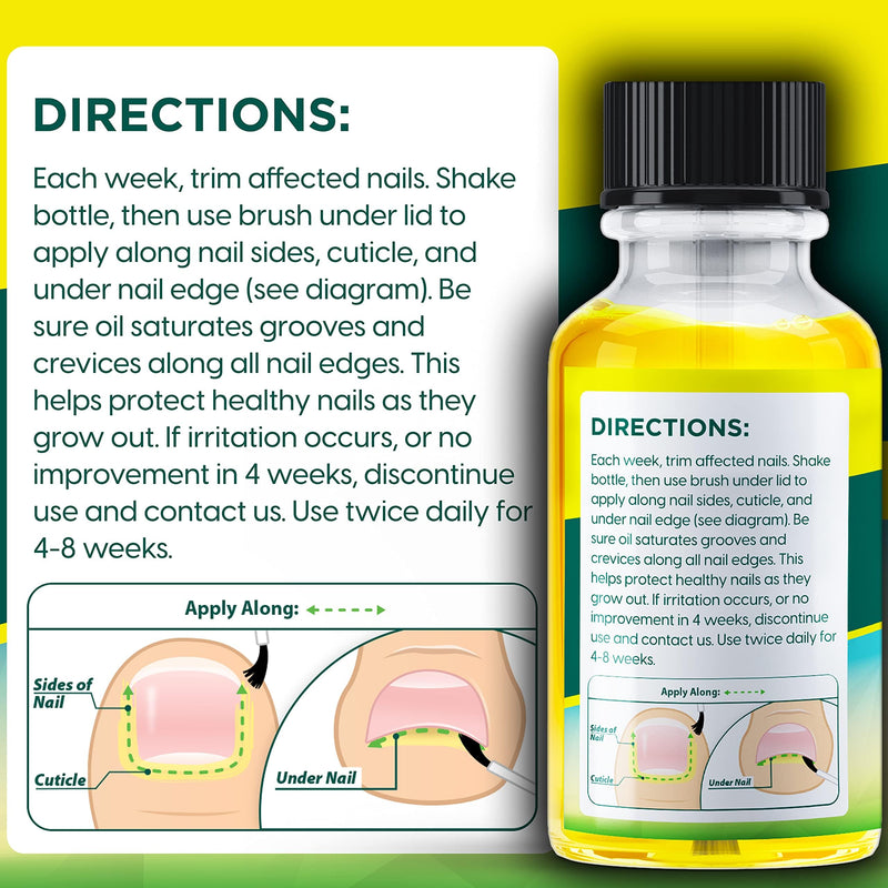 Premium Nourishing Toenail Tea Tree & Oil Blend – USA Clean Ingredients – No Fillers or Harsh Chemicals – For Healthy Looking Nails - Nail Wellness - Clean, Natural & Organic Ingredients