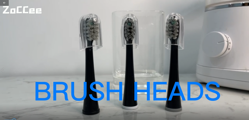 Replacement Brush Heads for Waterpick Sonic Fusion 2.0 Flossing Toothbrush with Cover, Compact, 5 Count White, Soft Bristles, Compact Size A-white 5 Count (Pack of 1)
