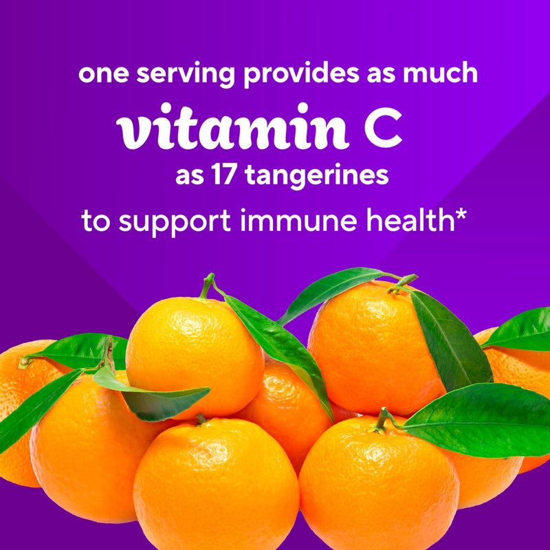 Vitafusion Power C Vitamin Gummies | 500mg | 92 Gummy Vitamins | for Adult Women & Men | Extra Strength | Tropical Citrus Flavor | Gluten and Dairy-Free Supplement 92 Count (Pack of 1)
