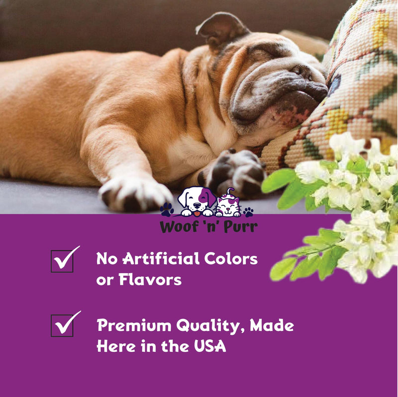 Dog Melatonin - Melatonin for Dogs - Dog Sleep Aid - Sleep Aid for Dogs - Melatonin for Dogs Sleep - Dog Calming - Calming for Dogs - Dog Calming Treats - Dog Anxiety Relief - 1 fl oz: Bacon Flavor