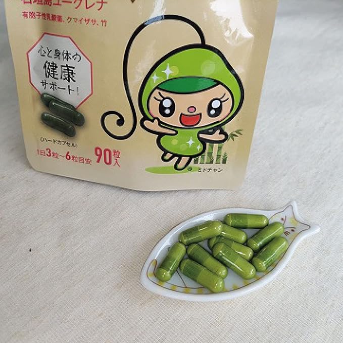 [Genuine product] Great sale on closeout items (best before date: end of March) Contains 90,000 mg of Euglena from Ishigaki Island Midochan's Ikiiki Euglena 90 tablets x 6 bags set Kumaizasa Bamboo powder Lactic acid bacteria supplement - BeesActive Australia