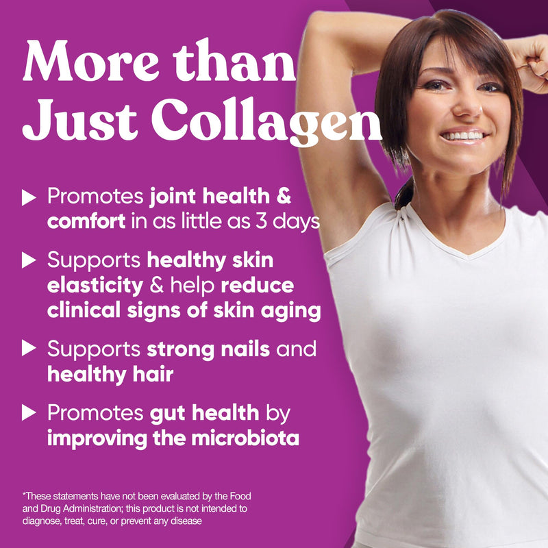 Eu Natural Vegetarian Collagen Pills for Women, 60 Capsules | Supports healthy skin, joints, hair - collagen capsules (Types I, V, X) with 9 plant-based superfoods, Biotin, Vitamins C & E