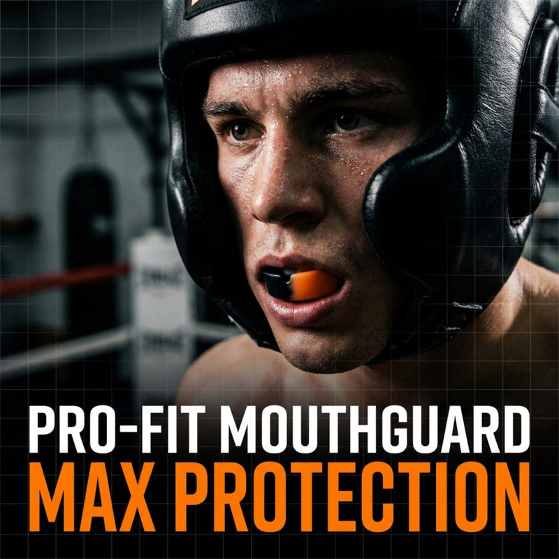 Shurfit Professional Sports Mouthguard for Boxing MMA Wrestling BJJ – Mouth Guard for Men Women Youth – Muay Thai Rugby Basketball Hockey Protection with Heat Detection Technology Heat Sensing Color (Adult)