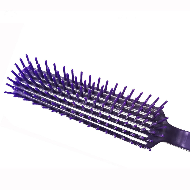 2pcs Horse Pet Detangler Plastic Comb for Long Tail Mane Forky Comb Useful 3030 by SXYH Purple - BeesActive Australia