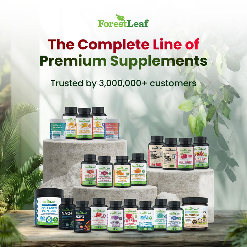 ForestLeaf D Mannose Supplements for Women & Men - D-Mannose 1000mg Capsules with Cranberry, Hibiscus & VIT C - DMannose Pills for UTI, Urinary Tract & Bladder Support - 120 Caps 120 Count (Pack of 1) - BeesActive Australia