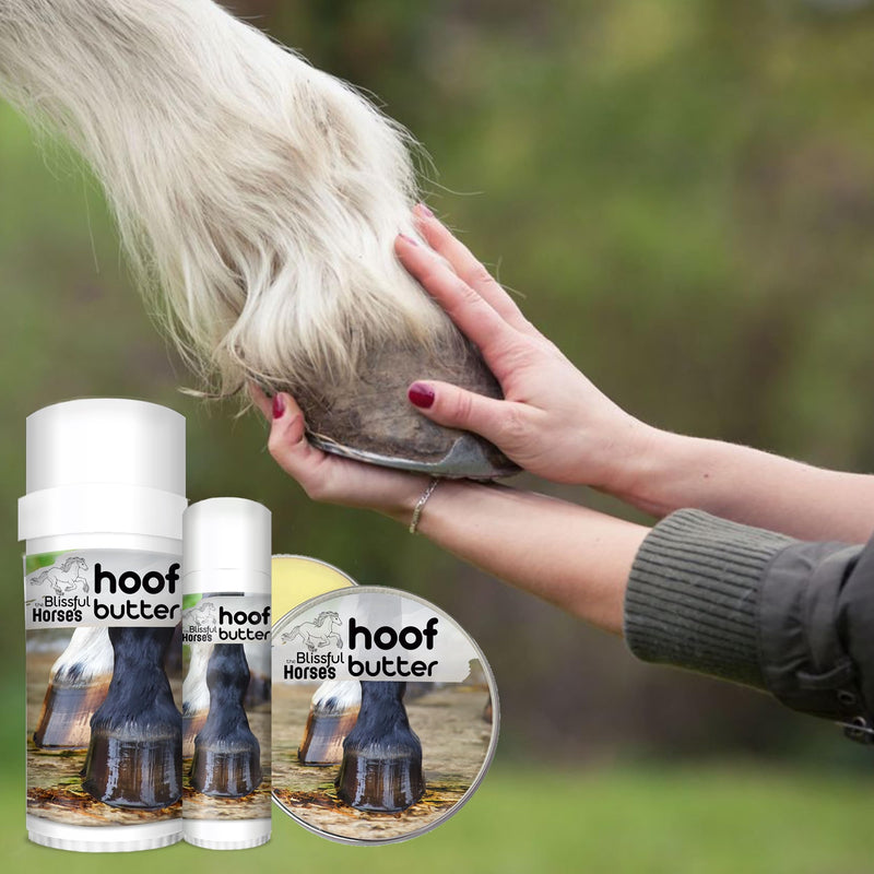 The Blissful Horses Hoof Butter All Natural Support for Your Horse's Hooves, 4-Ounce - BeesActive Australia