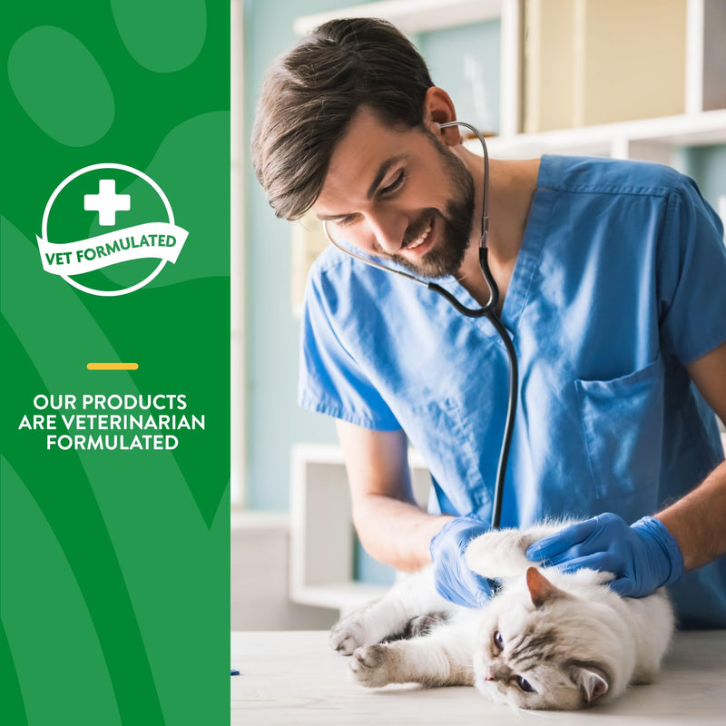 NaturVet – Hairball Aid Supplement for Cats - Plus Pumpkin – Helps Eliminate & Prevent Hairballs – 60 Soft Chews - BeesActive Australia