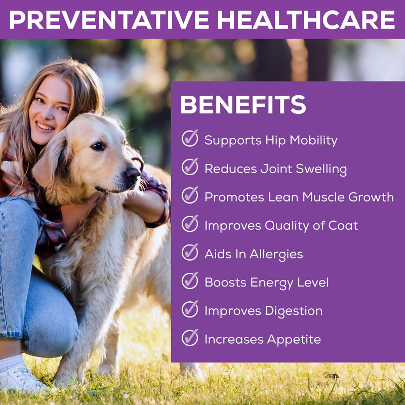 Premium Collagen Gelatin Protein for Dogs, 1Lb 10 Oz - PawsPlanet Australia