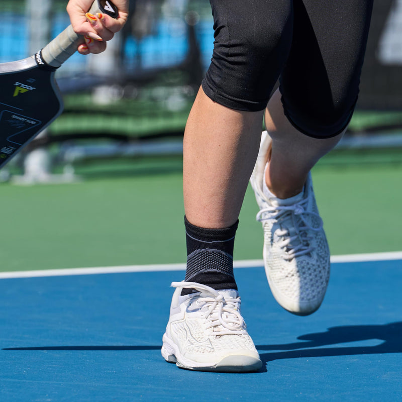 McDavid Ankle Sleeve Support, Elastic Compression, Pickleball, Walking, Running, Injury Recovery, Sprains Large - BeesActive Australia
