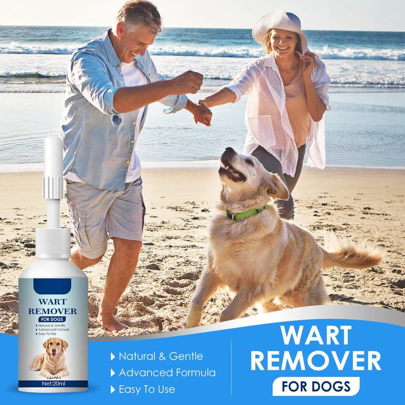 Dog Wart Remover, Fast Acting Dog Skin Tag & Wart Removal Treatment Warts Remover for Dogs, No Harm & Pain-Free Light Blue(dog Wart Remover) - BeesActive Australia