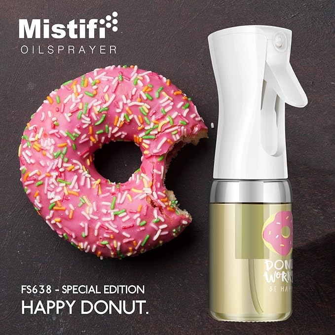 MISTIFI Edible Oil Spray High Performance Oil Spray 150ml Glass Bottle FS 638 Sweet Donut - BeesActive Australia