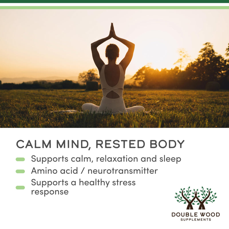 GABA 1,000mg, Calm, Relaxation + Sleep Support, Pure, 300 Capsules | Calm, Relaxation + Sleep Supplement, Pure Single-Ingredient (No Added B-6), Take Before Bed, Non-GMO, Third Party Tested 300 Count (Pack of 1)