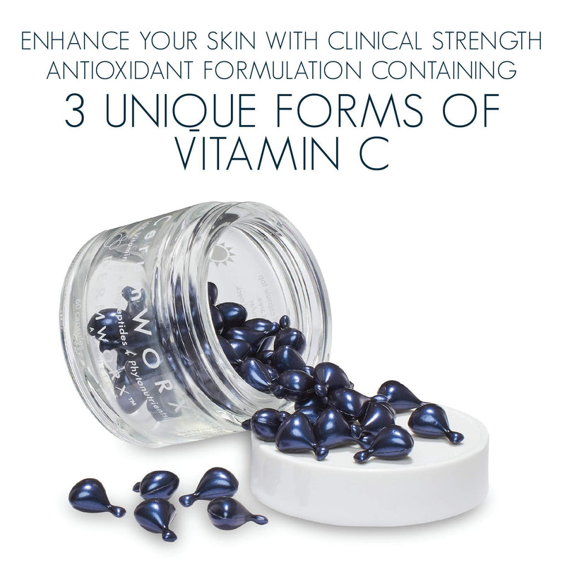 CerumWORX Day Serum: 10% Vitamin C Capsules