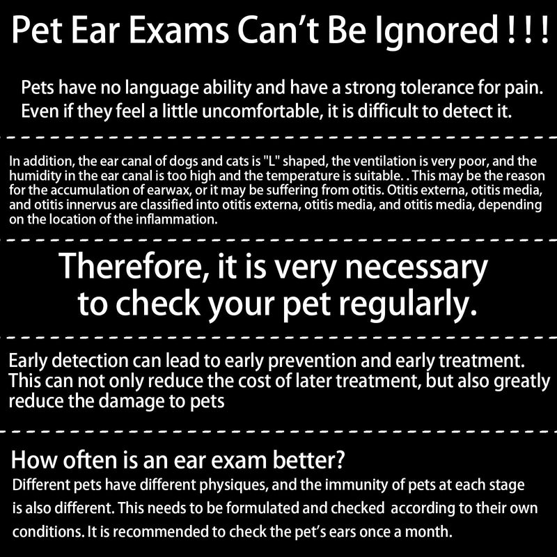 Veterinary Otoscope Kit,LED Vet Pet Cat Dog Ear Inspection, with 3X Magnifying Glass and penlight, Checking Pets Ears Eye Oral Cavity,Apply to Pets of All Ages Dogs Cats Rabbit - BeesActive Australia