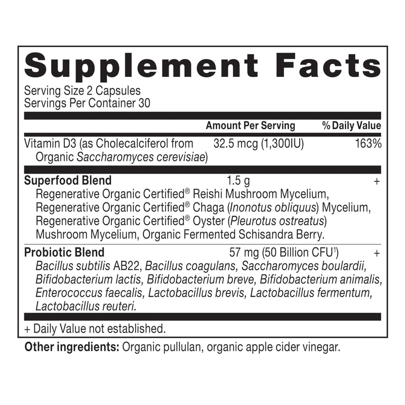 Ancient Nutrition Regenerative Organic Women’s Extra Strength Probiotics | Supports Healthy Digestion and Immune System Function Support, 25 Billion CFUs* Per Serving, 60 Count