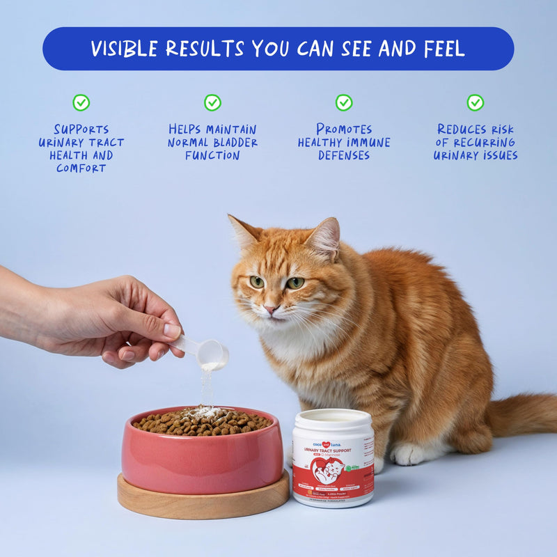 Cranberry Soft for Dogs & Cranberry Powder for Cats - Supports Urinary Tract & Bladder Wellness