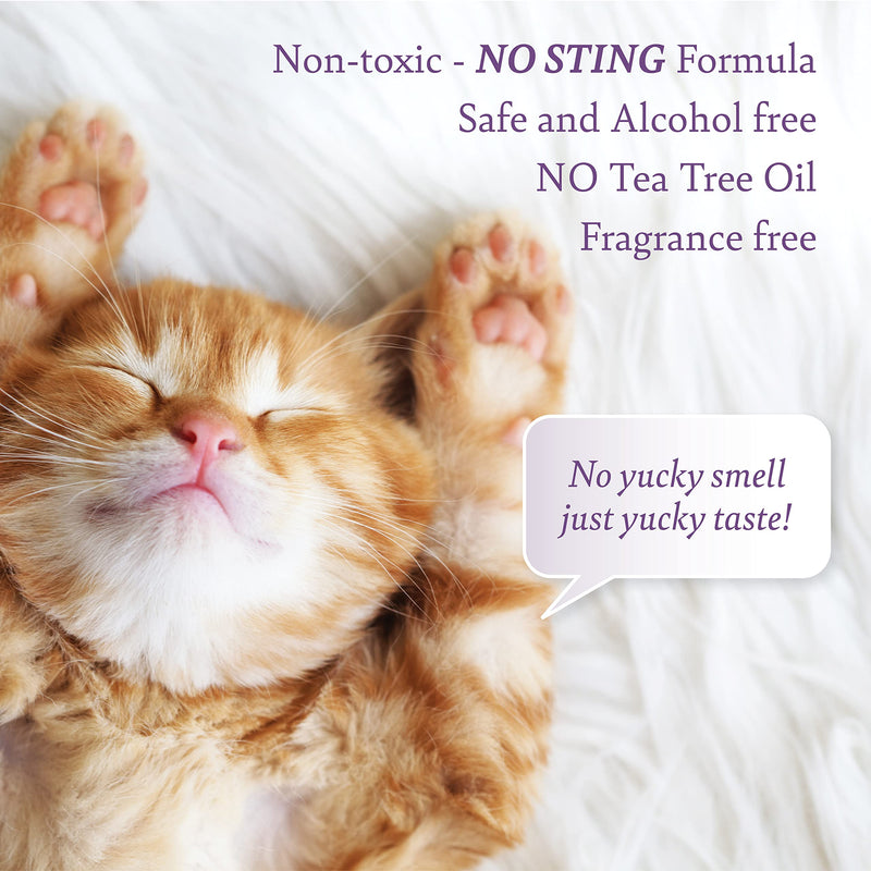 Cat Deterrent Spray with Rosemary Oil, Lemongrass & Cinnamon to Stop Cat Scratching Furniture, Plants, Floors and More - Non-Toxic - Made in USA - BeesActive Australia