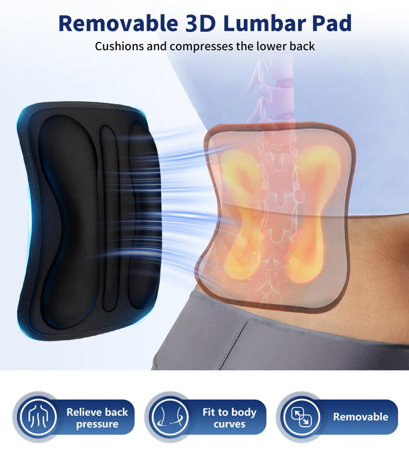 Dual X-Back Brace for Lower Back Pain Women Men, 8X Powerful Lumbar Support Belt with Bionic Support System, Breathable Mesh Design, Adjustable Back Support Belt with 3D Lumbar Pad for Sciatica, Heavy Lifting, Work(Black, L) Large(Waist:37-42.9 Inch) - BeesActive Australia