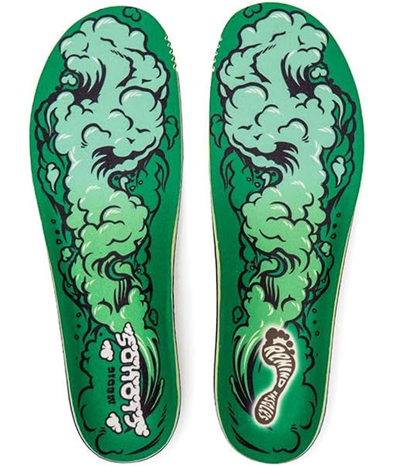 Remind Insoles Medic | Shoe Inserts for Mid-High Arch Support | Ski Boot, Snowboarding & Skateboarding | Walking & Running | Lightweight Comfort | Clouds | Mens Size 12-12.5 - BeesActive Australia