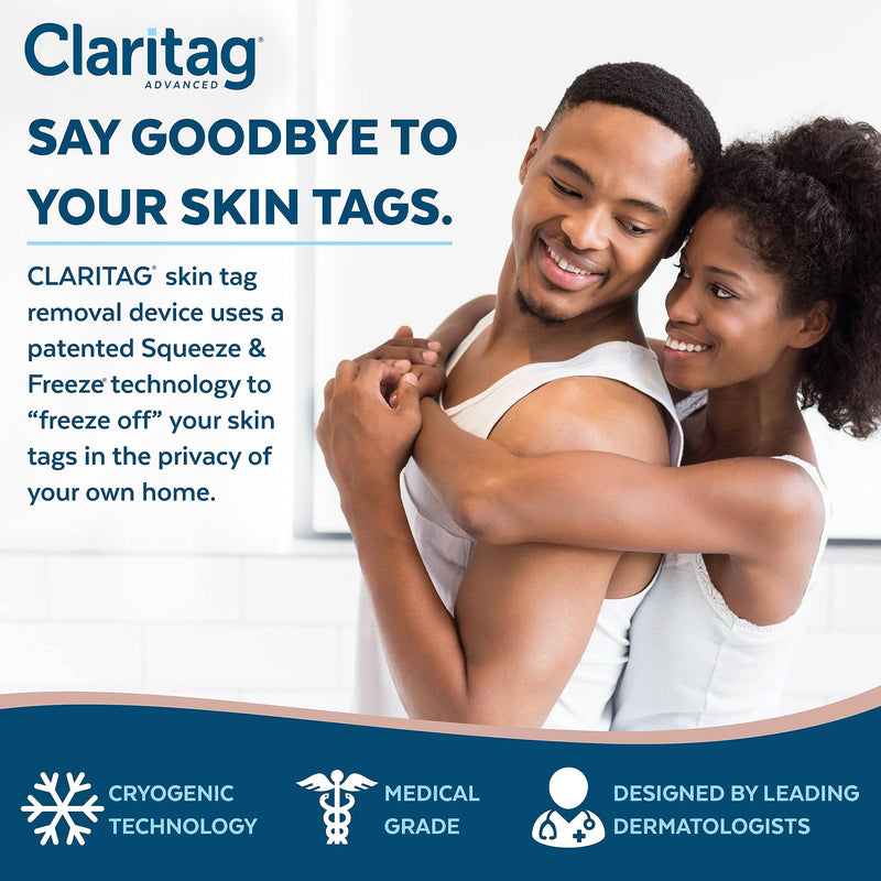 Advanced Skin Tag Remover - FDA-Cleared Device - Only for Skin Tag Removal - Works in 7-14 Days - Up to 10 Treatment Cycles - Cryogenic Freeze-Off Kit - BeesActive Australia