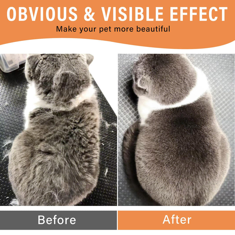 Cat Steam Brush, 4 in 1 Steam Brush for Cats Dogs, for Cleaning, Shedding, Massage & Combing, Rechargeable and Anti-Static, b02 - BeesActive Australia